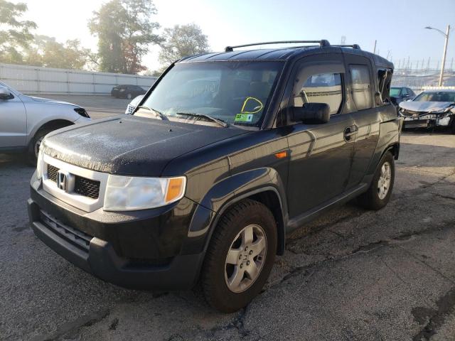 5J6YH2H36BL000442 - 2011 HONDA ELEMENT LX BLACK photo 2