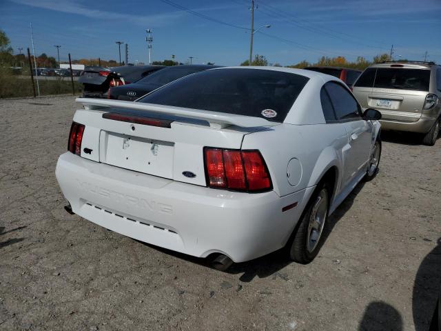 1FAFP42X44F239499 - 2004 FORD MUSTANG GT WHITE photo 4