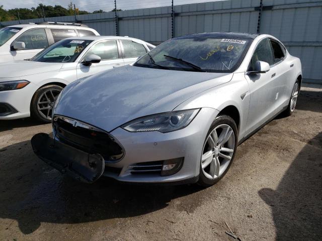 5YJSA1DN3DFP27822 - 2013 TESLA MODEL S Արծաթագույն լուսանկար 2