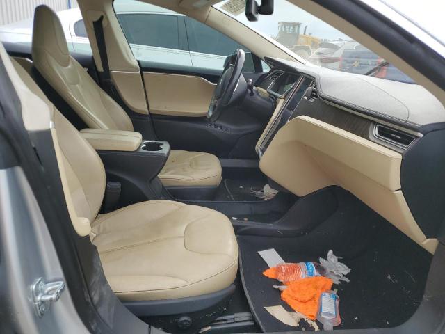 5YJSA1DN3DFP27822 - 2013 TESLA MODEL S Արծաթագույն լուսանկար 5