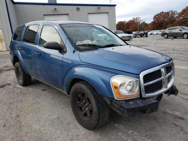 1D4HB38N74F179934 - 2004 DODGE DURANGO ST BLUE photo 1