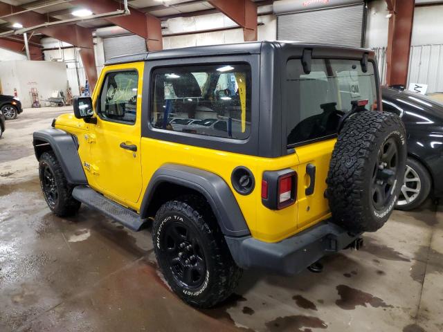 1C4GJXAG4JW293268 - 2018 JEEP WRANGLER S YELLOW photo 3