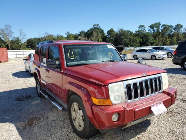 1J8HH58N46C140285 - 2006 JEEP COMMANDER 勃艮第红 照片 1