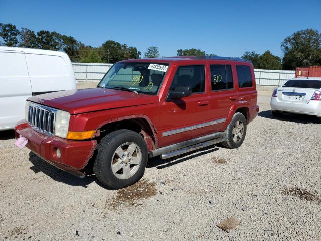 1J8HH58N46C140285 - 2006 JEEP COMMANDER 勃艮第红 照片 2