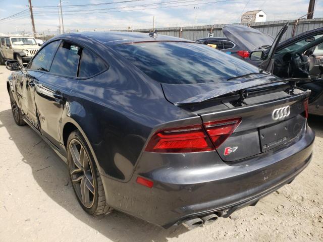 WAUWFAFCXHN027363 - 2017 AUDI S7 PREMIUM GRAY photo 3