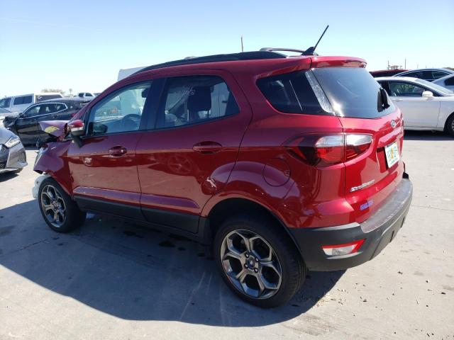 MAJ6P1CL0JC247185 - 2018 FORD ECOSPORT S RED photo 2