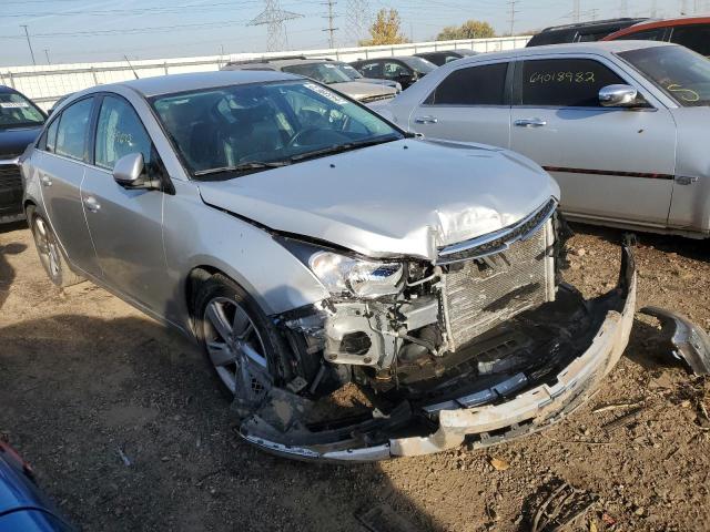 1G1P75SZ3E7486099 - 2014 CHEVROLET CRUZE SILVER photo 1