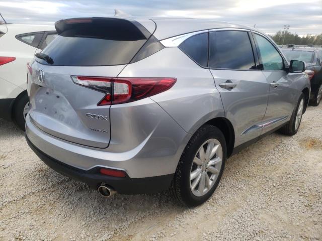 5J8TC2H34KL022603 - 2019 ACURA RDX SILVER photo 3