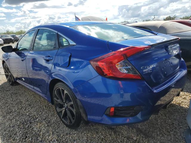 2HGFC2F81MH547548 - 2021 HONDA CIVIC SPOR BLUE photo 3