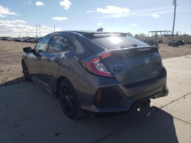 SHHFK7H44JU239766 - 2018 HONDA CIVIC SPOR 灰色 照片 3