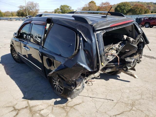 KNDMH4C70B6409030 - 2011 KIA SEDONA BLACK photo 3