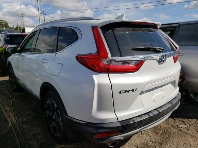 7FARW1H90KE008882 - 2019 HONDA CR-V TOURI WHITE photo 3