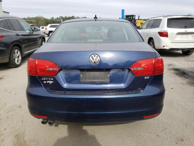 3VWD17AJ7EM243384 - 2014 VOLKSWAGEN JETTA BLUE photo 6