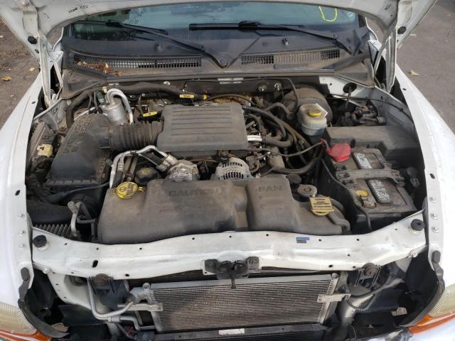 1B7HL2AN01S287605 - 2001 DODGE DAKOTA QUA WHITE photo 7