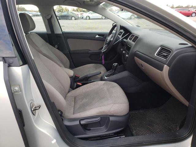 3VW2K7AJ4CM345744 - 2012 VOLKSWAGEN JETTA BASE SILVER photo 5