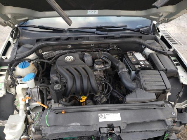 3VW2K7AJ4CM345744 - 2012 VOLKSWAGEN JETTA BASE SILVER photo 7