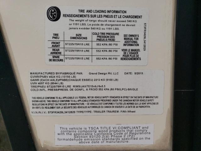 573FR3429L3412829 - 2020 GRAN REFLECTION CREAM photo 10