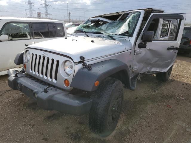 1J4GA39157L151699 - 2007 JEEP WRANGLER X SILVER photo 2