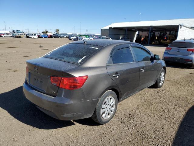 KNAFU4A27C5470147 - 2012 KIA FORTE EX GRAY photo 4