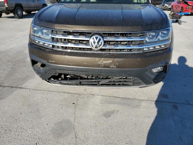 1V2WR2CA2KC566323 - 2019 VOLKSWAGEN ATLAS SE BROWN photo 9