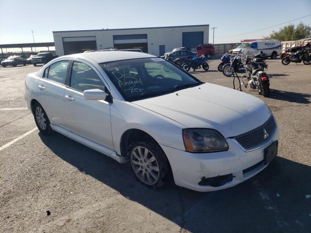 4A32B2FFXAE013723 - 2010 MITSUBISHI GALANT FE WHITE photo 1