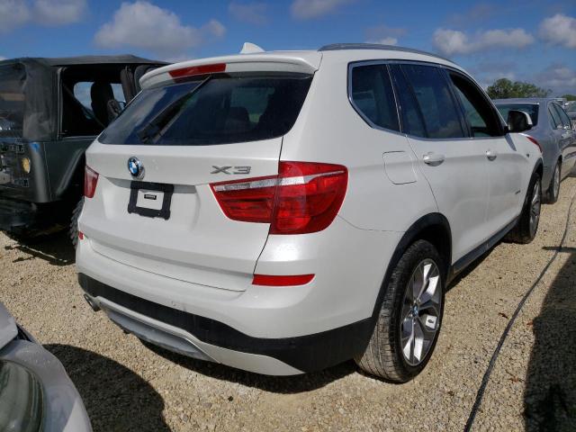 5UXWX9C35H0W80116 - 2017 BMW X3 XDRIVE2 WHITE photo 4