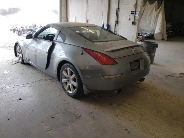 JN1AZ34D33T109079 - 2003 NISSAN 350Z COUPE SILVER photo 3