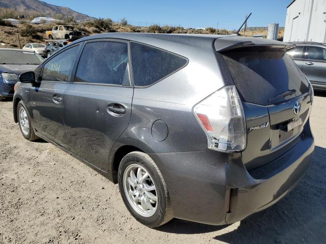 JTDZN3EU8C3019615 - 2012 TOYOTA PRIUS V CHARCOAL photo 3