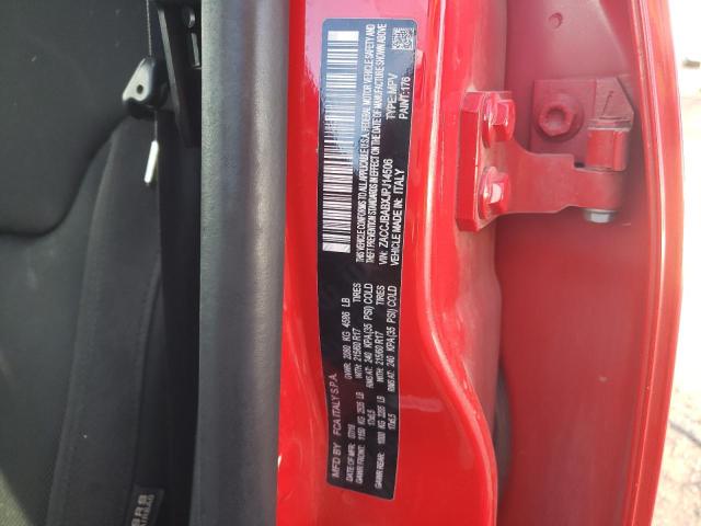 ZACCJBABXJPJ14506 - 2018 JEEP RENEGADE S RED photo 10
