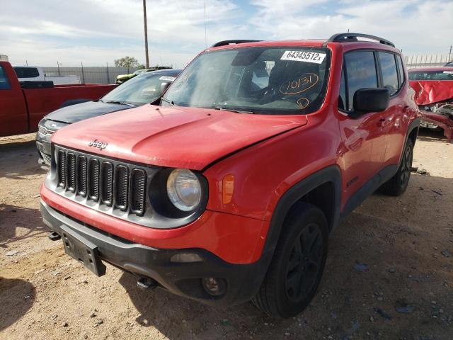 ZACCJBABXJPJ14506 - 2018 JEEP RENEGADE S RED photo 2