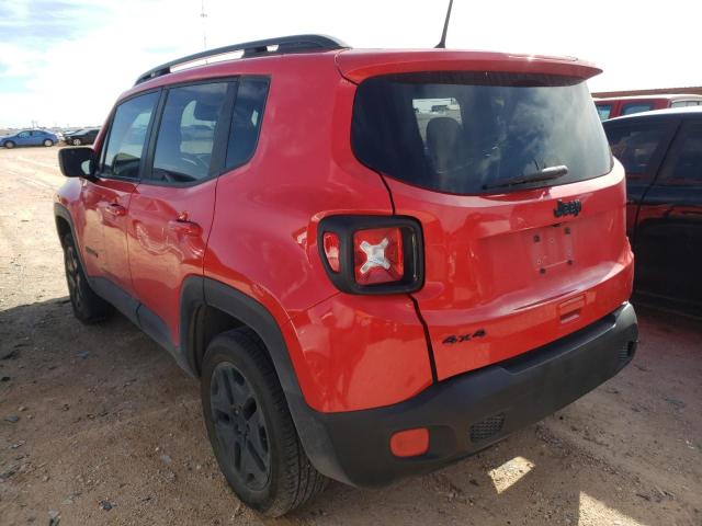 ZACCJBABXJPJ14506 - 2018 JEEP RENEGADE S RED photo 3