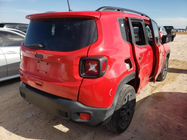 ZACCJBABXJPJ14506 - 2018 JEEP RENEGADE S RED photo 4