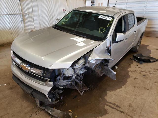 1GCPTCE11J1120653 - 2018 CHEVROLET COLORADO L SILVER photo 2
