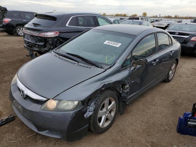 19XFA1F60AE065965 - 2010 HONDA CIVIC LX-S Сұр фото 2