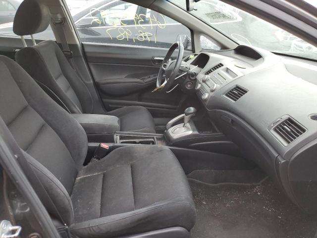 19XFA1F60AE065965 - 2010 HONDA CIVIC LX-S Сұр фото 5