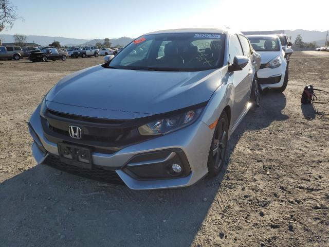 SHHFK7H89LU411277 - 2020 HONDA CIVIC EXL 银色 照片 2