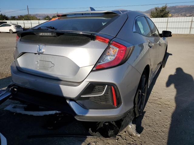 SHHFK7H89LU411277 - 2020 HONDA CIVIC EXL 银色 照片 4