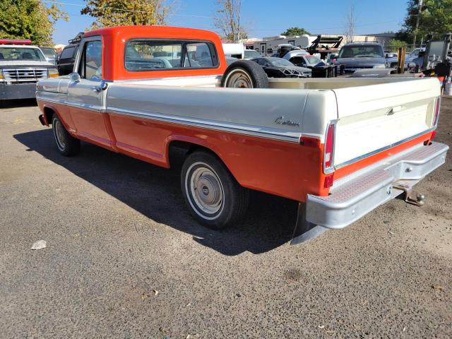 F10YKL86207 - 1971 FORD F-100 TWO TONE photo 3