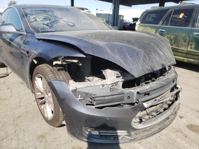 5YJSA1E10GF128294 - 2016 TESLA MODEL S Boz foto 9