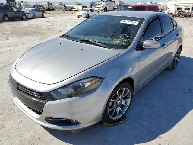 1C3CDFFAXGD796381 - 2016 DODGE DART SXT S SILVER photo 2