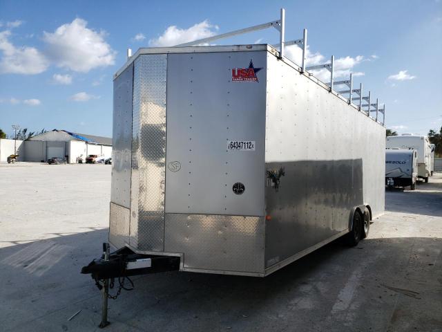 7H2BE2420KD008097 - 2019 ROCK TRAILER SILVER photo 2