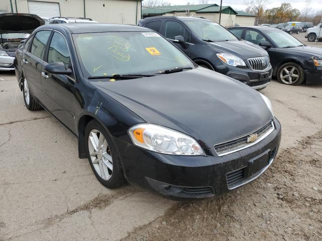 2G1WU583581260042 - 2008 CHEVROLET IMPALA LTZ BLACK photo 1