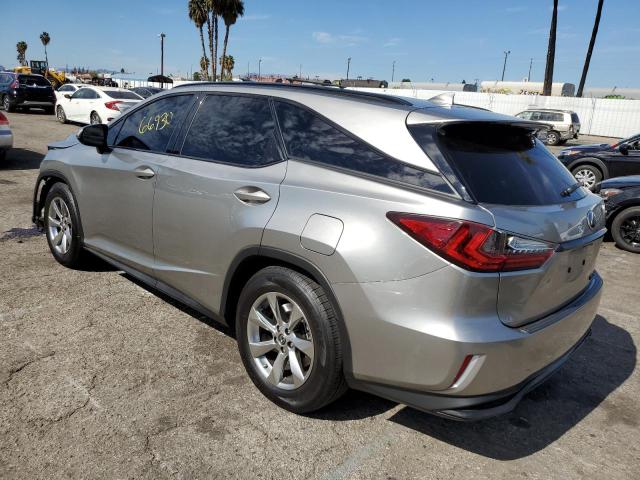 JTJGZKCA4J2003751 - 2018 LEXUS RX 350 L GRAY photo 3