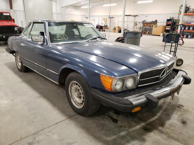 WDB10704412062396 - 1980 MERCEDES-BENZ 450 SL BLUE photo 1