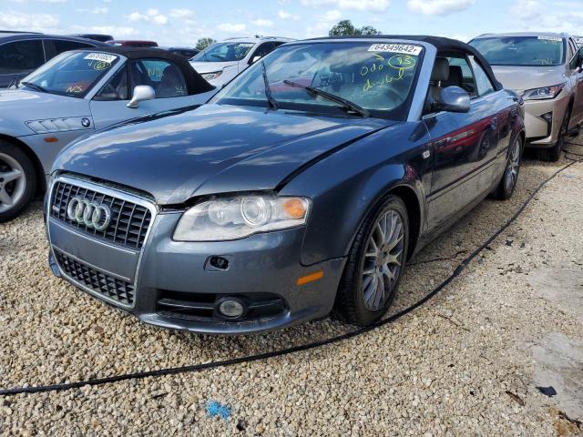 WAUAF48HX9K000364 - 2009 AUDI A4 2.0T CA BLUE photo 2