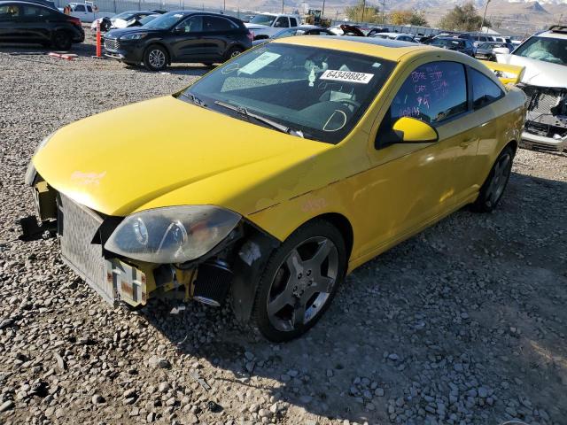 1G1AP14P167809951 - 2006 CHEVROLET COBALT SS YELLOW photo 2