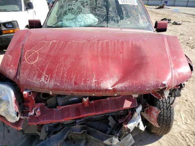 1FMEU7EE8AUB15717 - 2010 FORD EXPLORER E RED photo 7