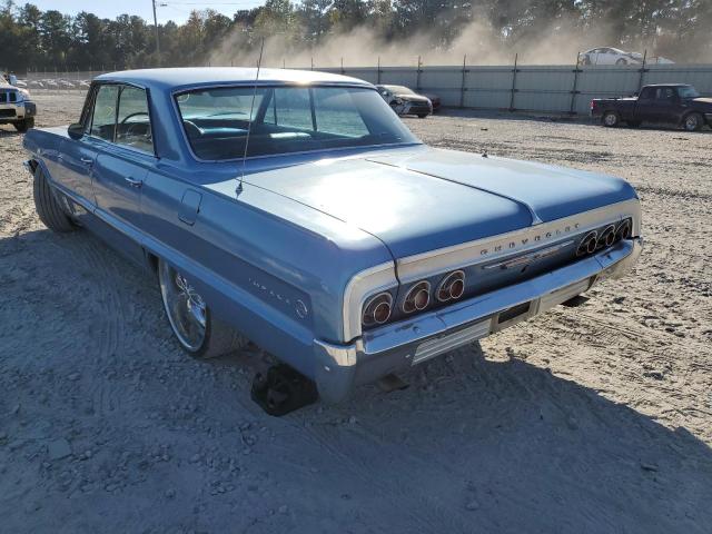 41839S284480 - 1964 CHEVROLET IMPALA BLUE photo 3