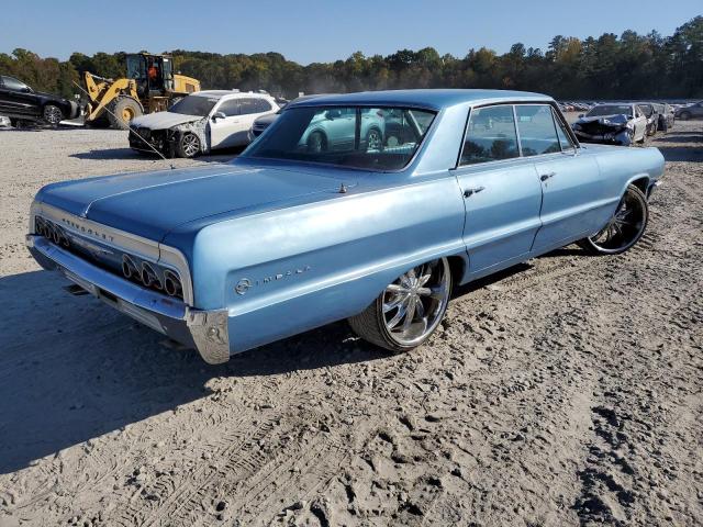 41839S284480 - 1964 CHEVROLET IMPALA BLUE photo 4