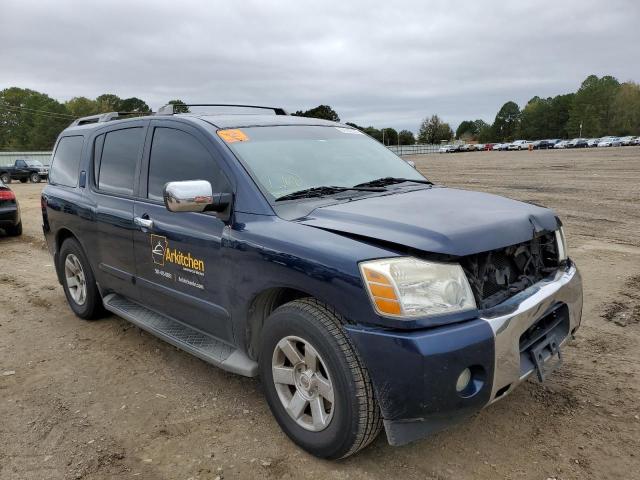 5N1BA08AX7N712253 - 2007 NISSAN ARMADA SE BLUE photo 1